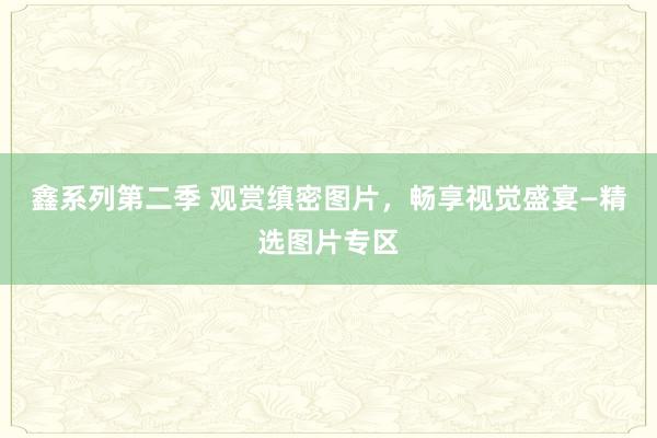鑫系列第二季 观赏缜密图片，畅享视觉盛宴—精选图片专区